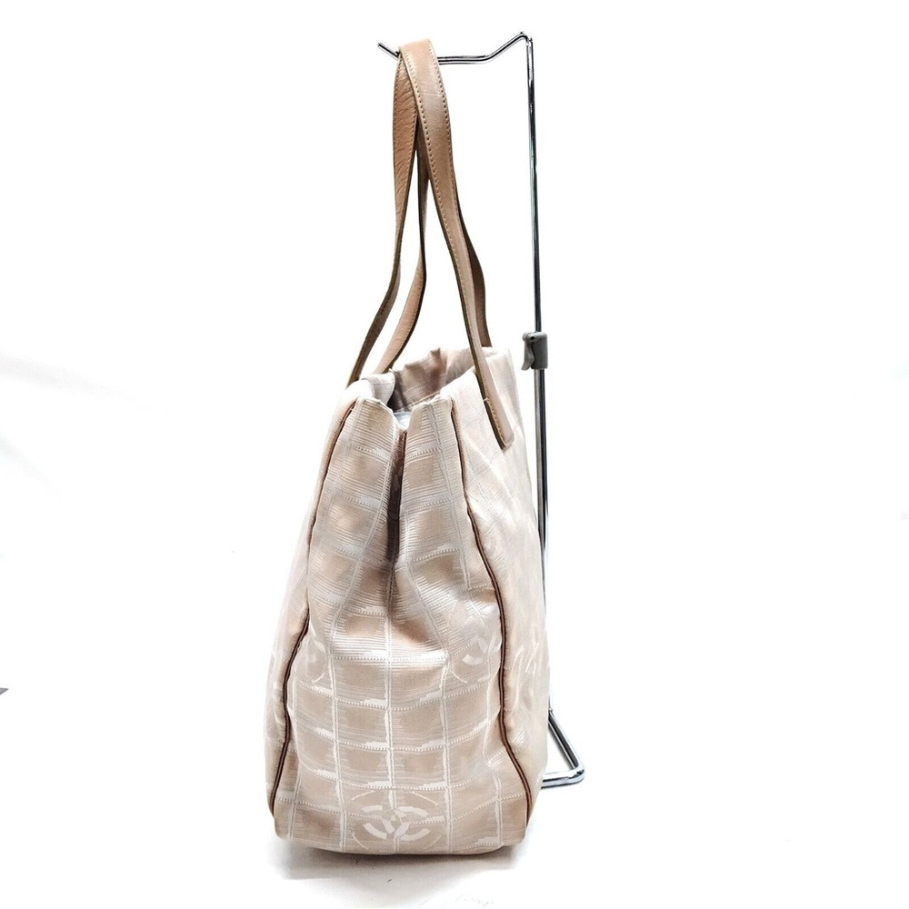 Chanel Hand Bag  Beige Nylon 1928220